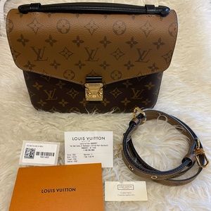 Louis Vuitton Pochette Metis in Reverse Monogram